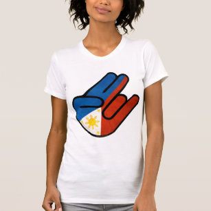 Pinoy Shocker-Abzeichen T-Shirt
