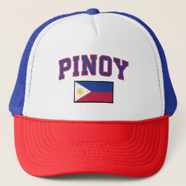 PinoyDesigns "Pinoy" Trucker Hat Truckerkappe