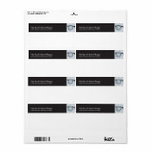 Pinpoint Glasses Shipping Label (Vorne)