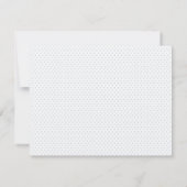 Pinpoint Polka Dots Save the Date (Rückseite)