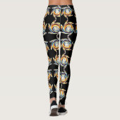 Pinrad des Lebens Leggings (Rückseite)
