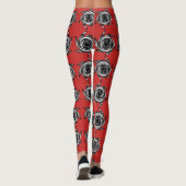 Pinrad des Lebens Leggings (Rückseite)