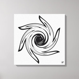 Pinrad des Lebens Leinwanddruck