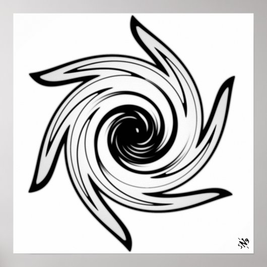 Pinrad des Lebens Poster (Vorne)