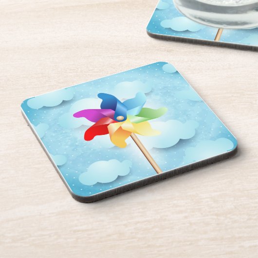 Pinrad Getränkeuntersetzer (Linke Seite)