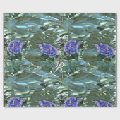 Pinrook Monogram Geschenkpapier (Flach)