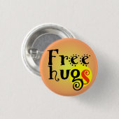 pins button Free hugs GS enterlaced 3,2 cm (Vorne & Hinten)