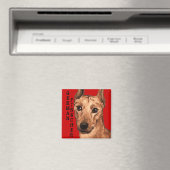 Pinscher Farbblock Magnet (In Situ (Geschirrspüler))