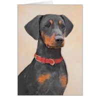 Pinscher Malerei Original Tierart