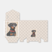 Pinscher Malerei Original Tierart Geschenkschachtel (Ungefaltet)