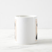 Pinscher Malerei Original Tierart Kaffeetasse (Mittel)