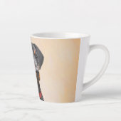 Pinscher Malerei Original Tierart Milchtasse (Rechts)