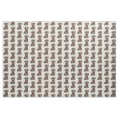 Pinscher Malerei Original Tierart Stoff (Yard (91,4 cm))