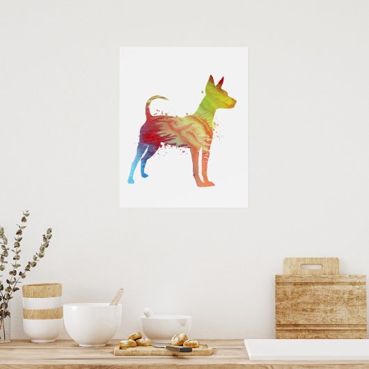 Pinscher Poster (Küche)