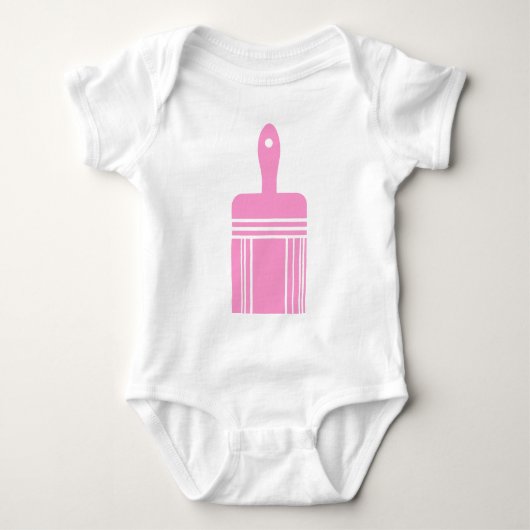 Pinsel 02 baby strampler (Vorderseite)