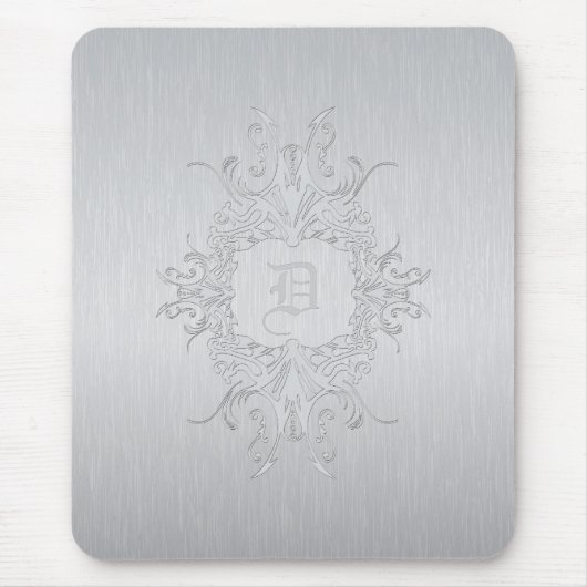 Pinsel aus Aluminium-Maus Pad-Custom Initial Mousepad (Vorne)