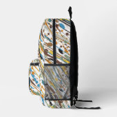 Pinsel Bedruckter Rucksack (Rechts)