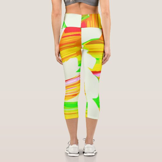 Pinsel Capri Leggings (Rückseite)