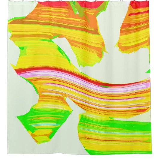 Pinsel Duschvorhang (Vorderseite)