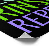 Pinsel, Fallout, Rinde, Wiederholung Poster (Ecke)