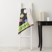 Pinsel, farbenfrohe Pinselstriche, Ihr Name Sherpadecke (Beispiel)