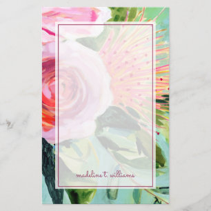 Pinsel Floral I Briefpapier