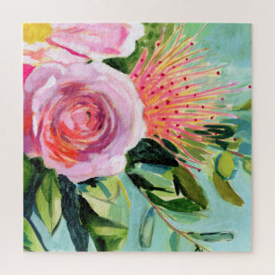 Pinsel Floral I Puzzle