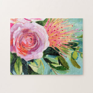 Pinsel Floral I Puzzle