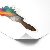 Pinsel Fotodruck (Ecke)