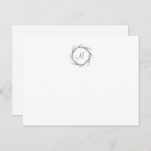 Pinsel für Wasserfarben und Brötchen Mitteilungskarte (Vorne/Hinten)