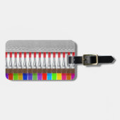 Pinsel Gepäckanhänger (Vorderseite horizontal)