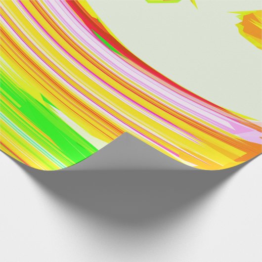 Pinsel Geschenkpapier (Ecke)