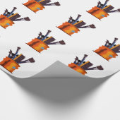 Pinsel Geschenkpapier (Ecke)