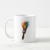 Pinsel Kaffeetasse (Links)