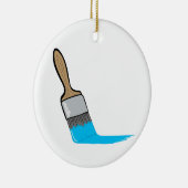 Pinsel Keramik Ornament (Rechts)