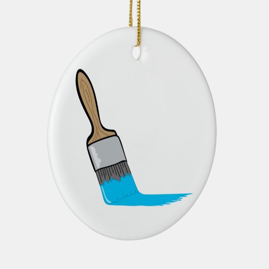 Pinsel Keramik Ornament (Rechts)