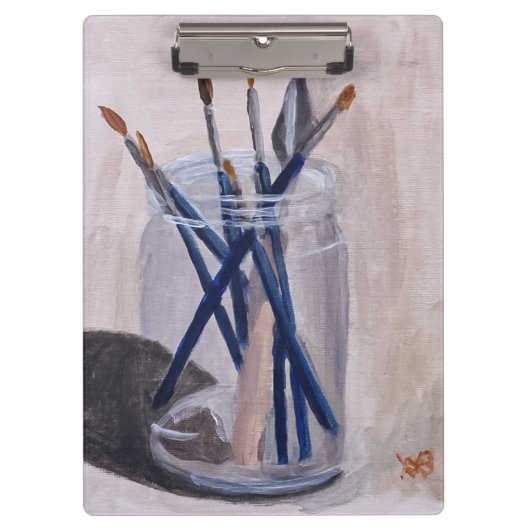 Pinsel Klemmbrett (Vorderseite)