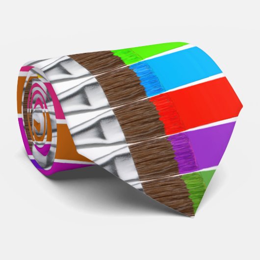 Pinsel Krawatte (Gerollt)