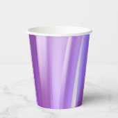 Pinsel-Lavendel-Papier-Party-Cup | elegant Pappbecher (Rückseite)