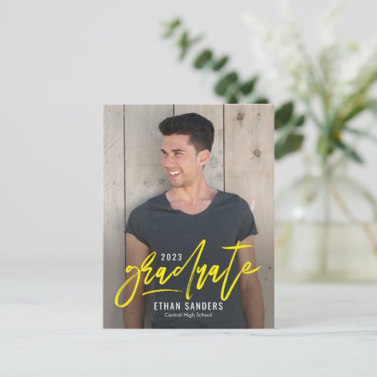 Pinsel Markieren Editable Color Abschluss Postkart Postkarte (Stehend Vorderseite)