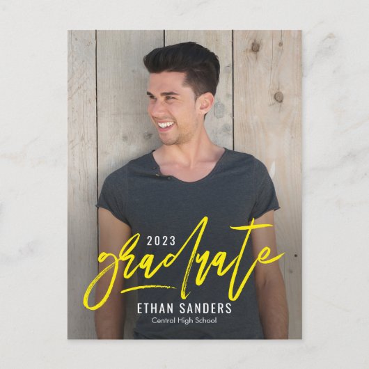 Pinsel Markieren Editable Color Abschluss Postkart Postkarte (Vorderseite)