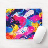 Pinsel-Motiv Mousepad (Mit Mouse)