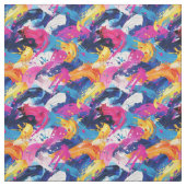 Pinsel-Motiv Stoff (Muster)