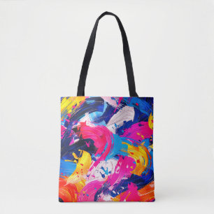 Pinsel-Motiv Tasche
