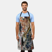 Pinsel Pinsel Farbige Schürze (Getragen)