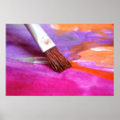 Pinsel Poster (Vorne)