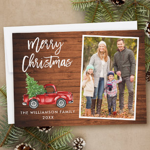 Pinsel Schrift Holz Vintage LKW Foto Weihnachten