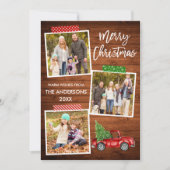 Pinsel Script Craft Tape Wood Truck Weihnachten (Vorderseite)