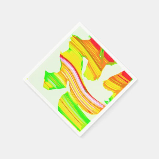 Pinsel Serviette (Ecke)