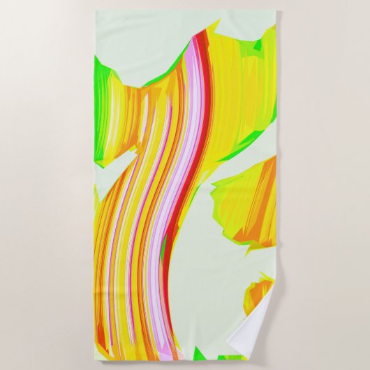 Pinsel Strandtuch (Vorderseite)